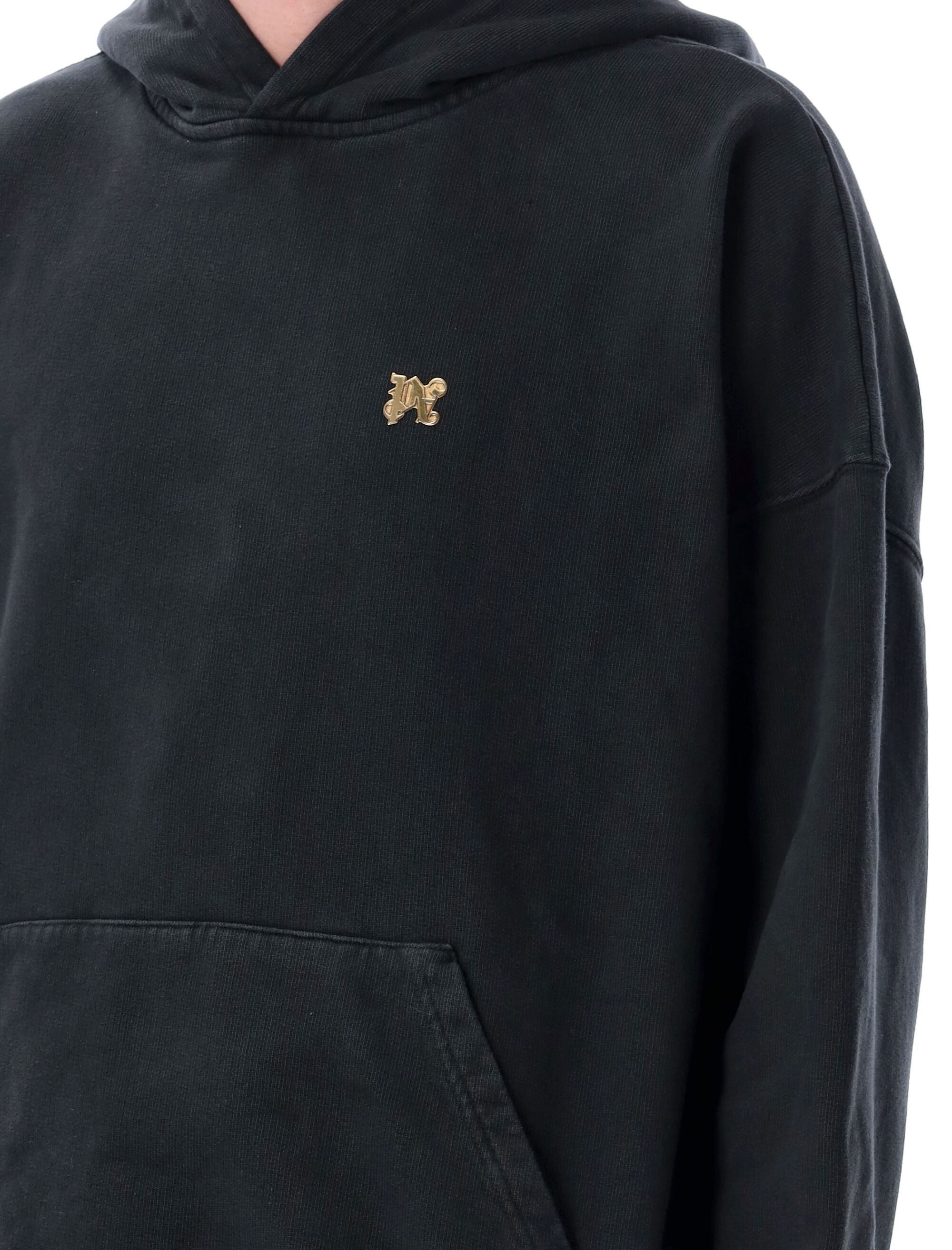 Palm Angels Clothing.... Black PMBB117R24FLE0031076 (Palm Angels / スウェット・フーディー ) | Palm Angels (パームエンジェルス)(2)