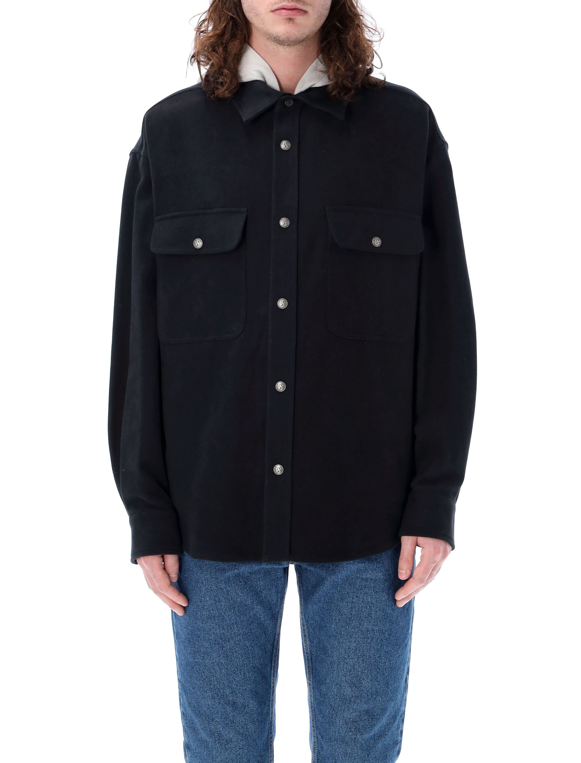 Palm Angels Coats PMES021R24FAB0011005 (Palm Angels / カジュアルジャケット ) | Palm Angels (パームエンジェルス)