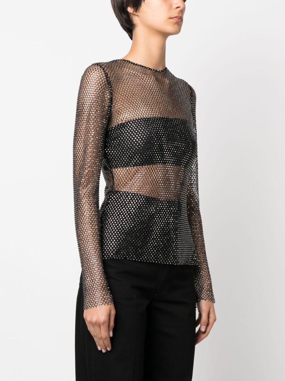 Giuseppe di Morabito Sweaters Black SS23163TO24010 (GIUSEPPE DI MORABITO / ニット・セーター・カーディガン ) | GIUSEPPE DI MORABITO (ジュゼッペ ディ モラビト)(1)