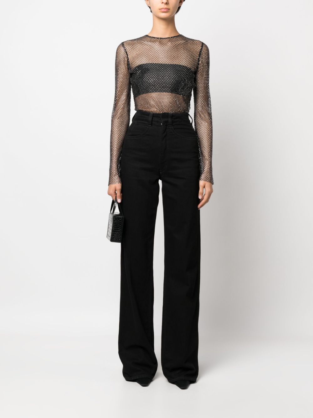 Giuseppe di Morabito Sweaters Black SS23163TO24010 (GIUSEPPE DI MORABITO / ニット・セーター・カーディガン ) | GIUSEPPE DI MORABITO (ジュゼッペ ディ モラビト)(2)