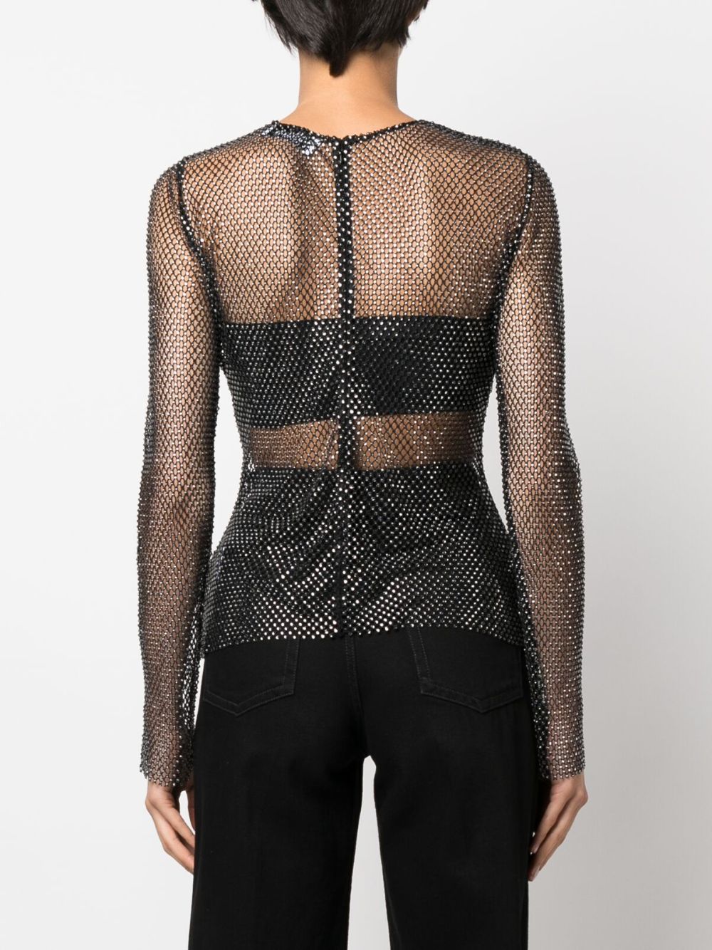 Giuseppe di Morabito Sweaters Black SS23163TO24010 (GIUSEPPE DI MORABITO / ニット・セーター・カーディガン ) | GIUSEPPE DI MORABITO (ジュゼッペ ディ モラビト)(3)