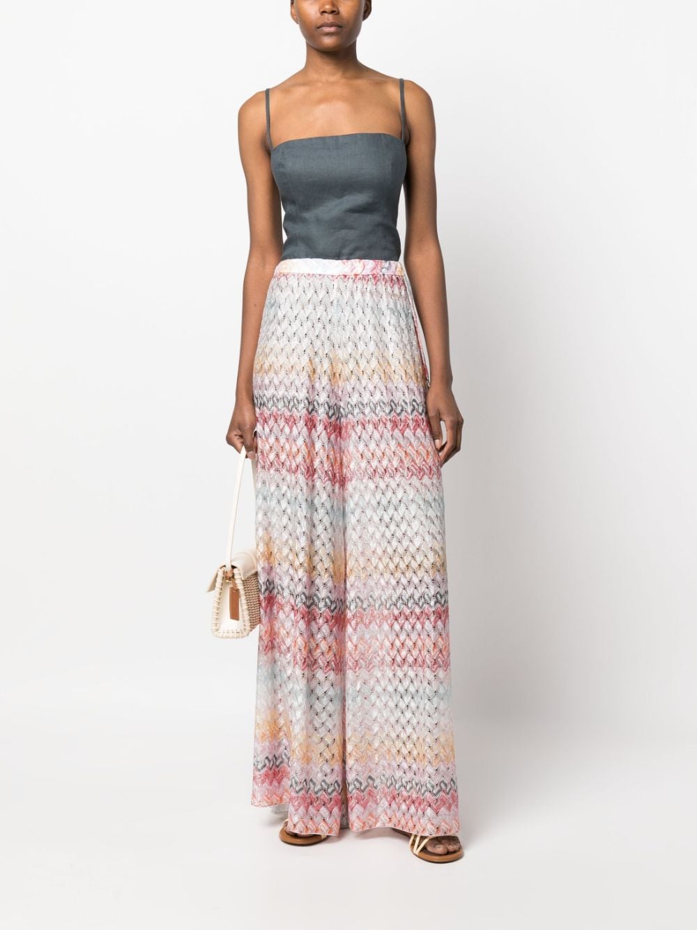 MISSONI BEACHWEAR Trousers Pink MC23SI00BR00NBS30BL (MISSONI / パンツ ) | MISSONI (ミッソー二)(4)