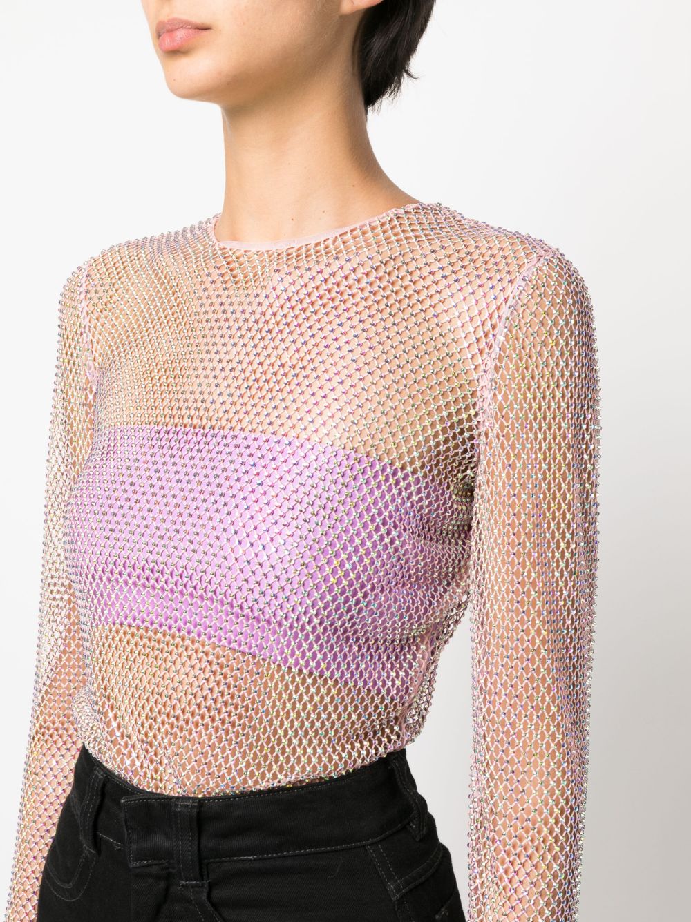 Giuseppe di Morabito Sweaters Lilac SS23163TO24062 (GIUSEPPE DI MORABITO / ニット・セーター・カーディガン ) | GIUSEPPE DI MORABITO (ジュゼッペ ディ モラビト)(1)