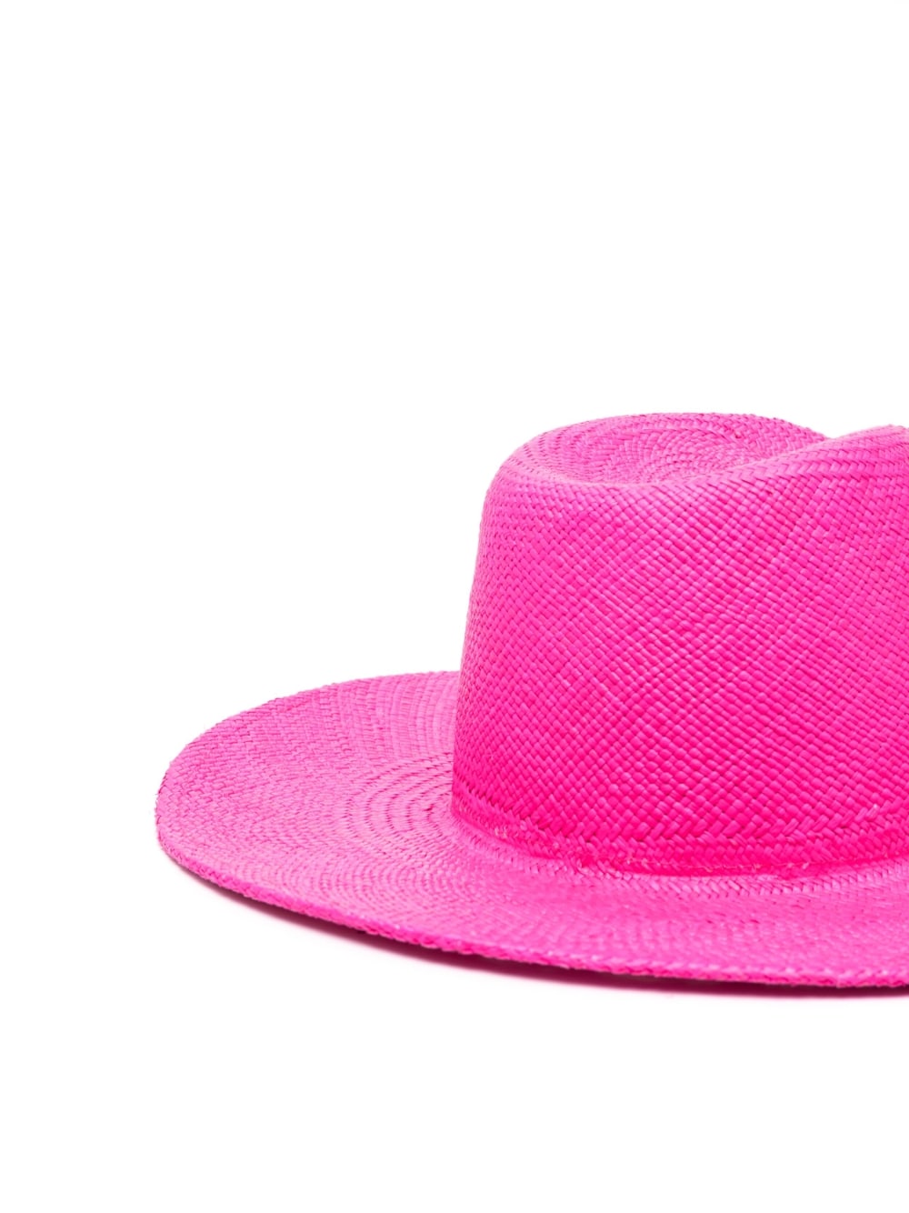 RUSLAN BAGINSKIY Hats Pink FDRWRBFEDORAPINK (RUSLAN BAGINSKIY / 帽子 ) | RUSLAN BAGINSKIY (ラスランバジンスキー)(1)