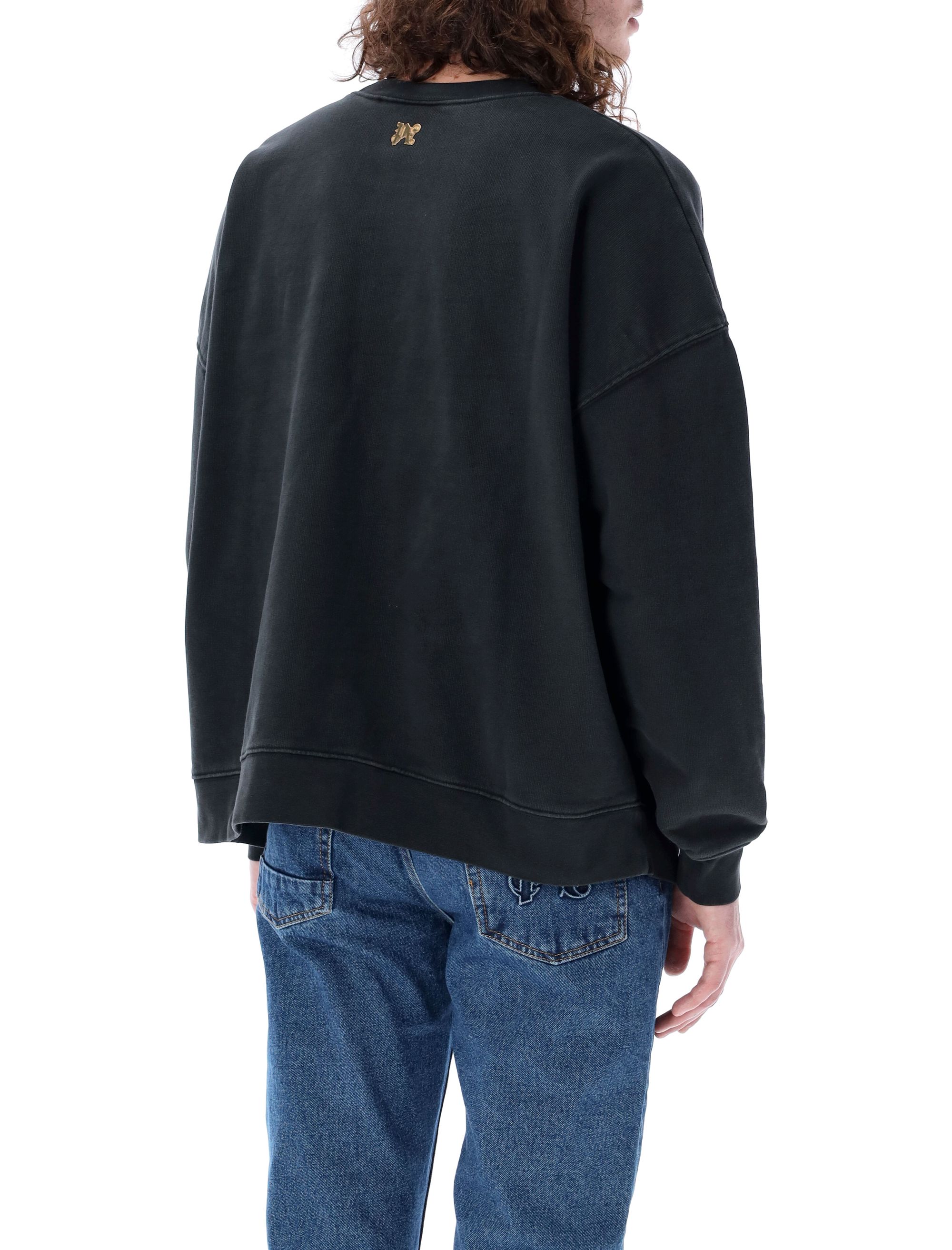 Palm Angels Clothing.... Black PMBA074R24FLE0041076 (Palm Angels / スウェット・フーディー ) | Palm Angels (パームエンジェルス)(1)