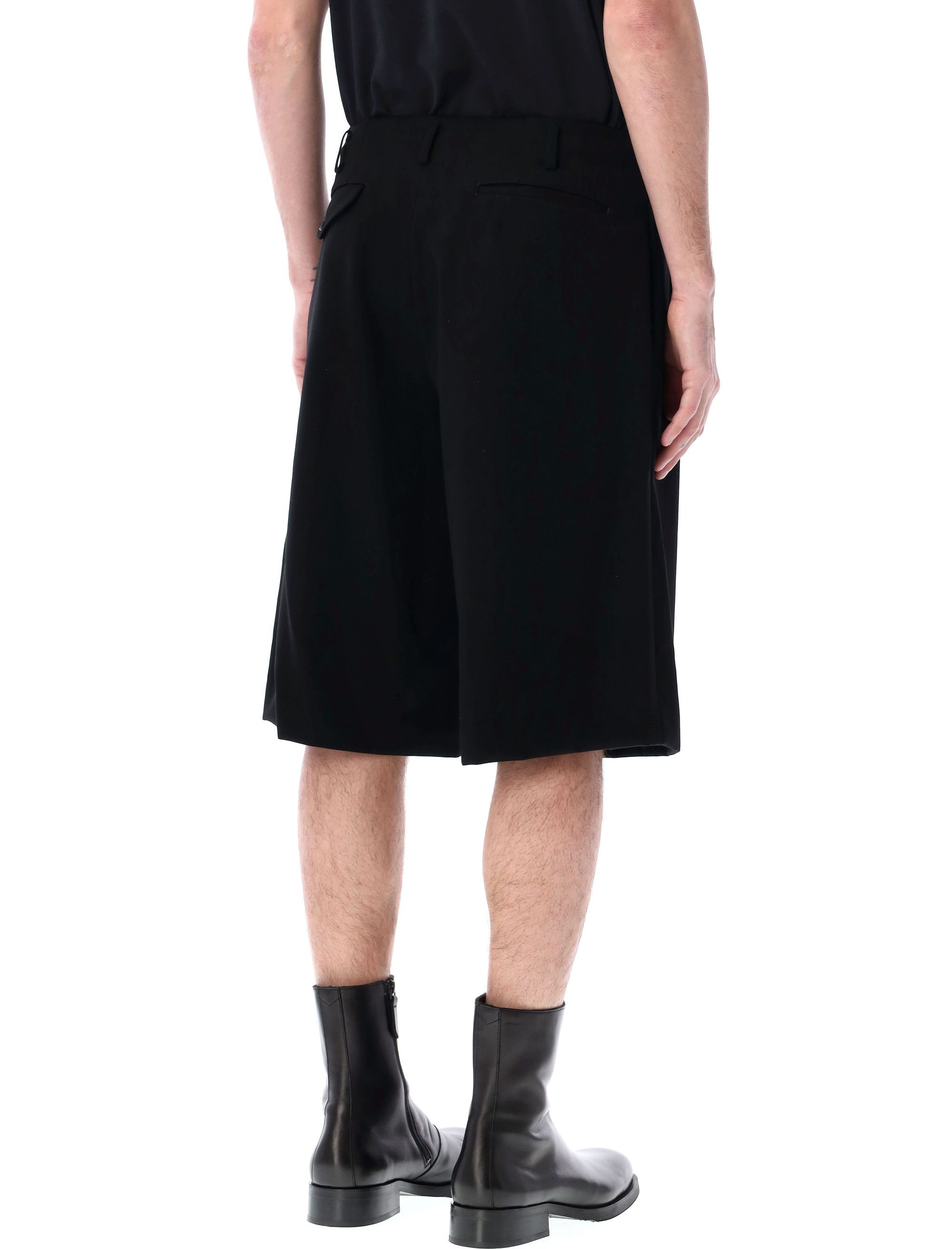 Comme des Garcons Homme Plus Shorts Black PMP0110511 (Comme Des Garçons Homme Plus / ショートパンツ ) | Comme Des Garçons Homme Plus (コムデギャルソン オムプリュス)(1)