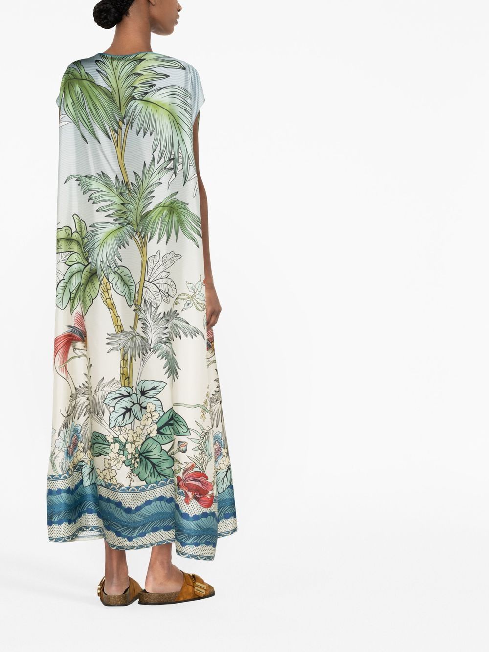 F.R.S . Dresses Clear Blue AB000822TE00709146 (F.R.S For Restless Sleepers / ワンピース・ドレス・オールインワン ) | F.R.S For Restless Sleepers (フォーレストレススリーパース)(3)