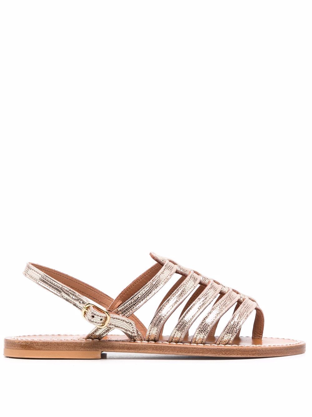 K Jacques St Tropez Sandals Grey EJ306433HOMEREDISCOPLATINE (K.JACQUES / サンダル ) | K.JACQUES (カージャック)