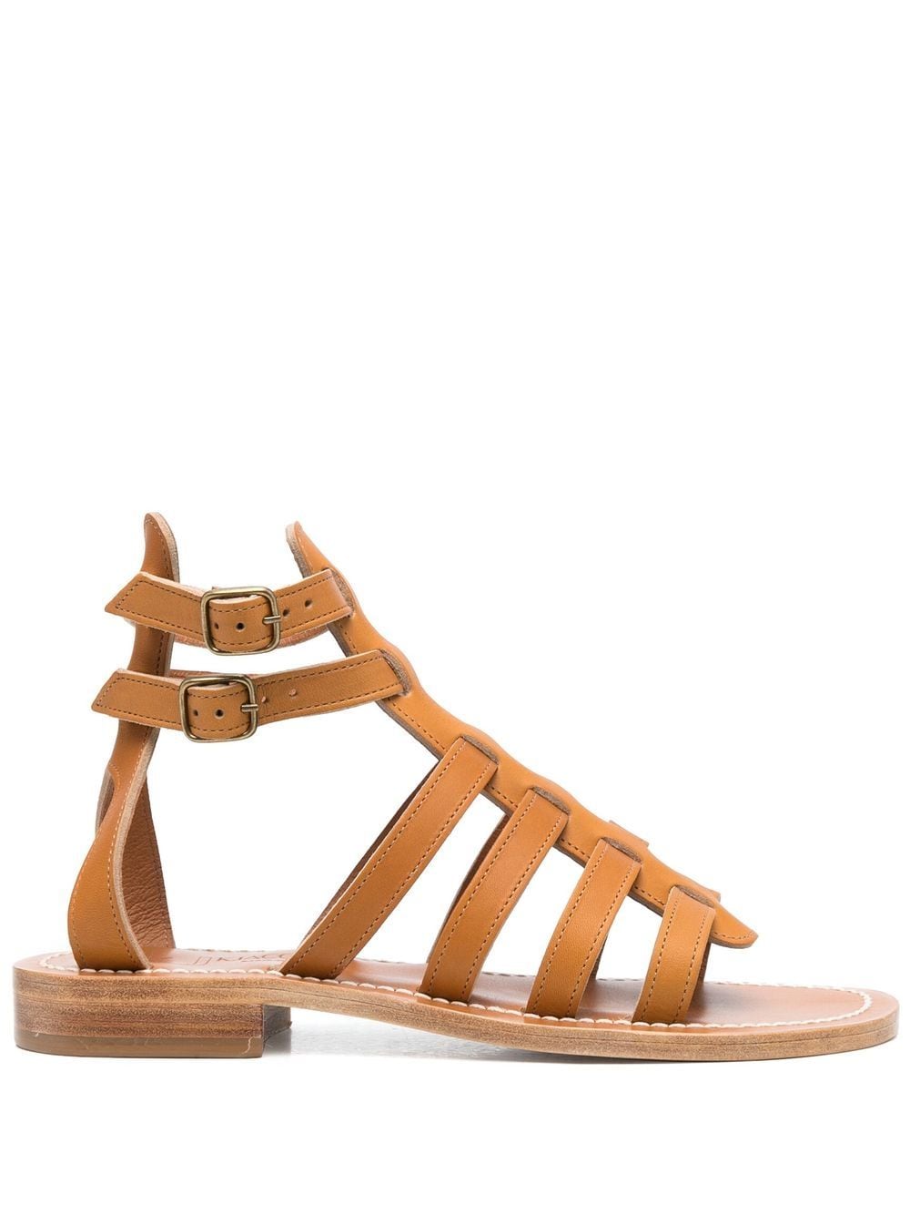K Jacques St Tropez Sandals Leather Brown 0DC00043SYBARISPULNATUREL (K.JACQUES / サンダル ) | K.JACQUES (カージャック)