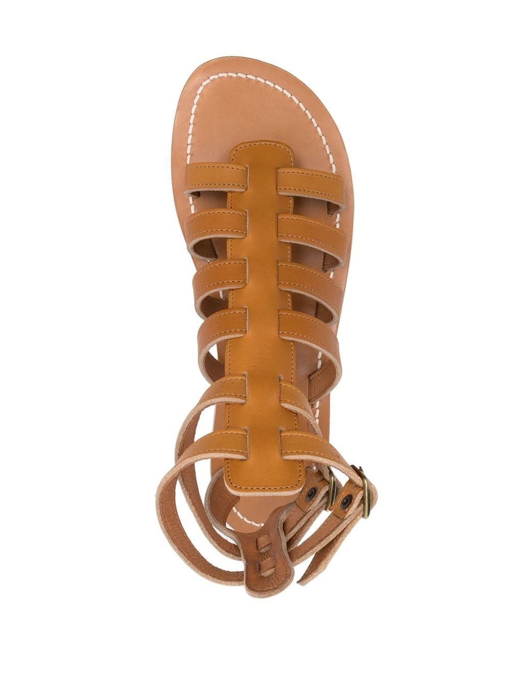 K Jacques St Tropez Sandals Leather Brown 0DC00043SYBARISPULNATUREL (K.JACQUES / サンダル ) | K.JACQUES (カージャック)(3)