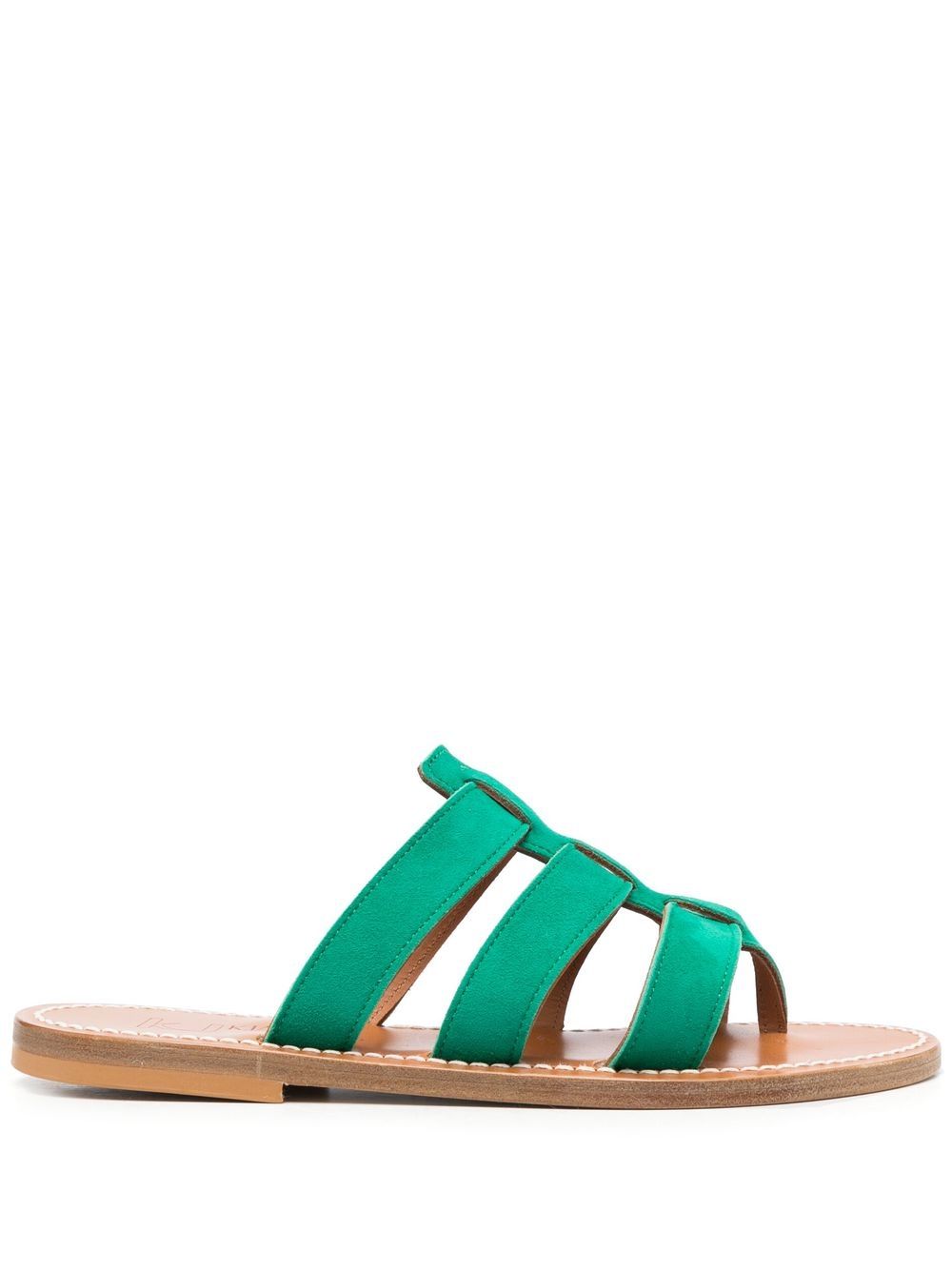 K Jacques St Tropez Sandals Green 0J310271DOLONVELCADI (K.JACQUES / サンダル ) | K.JACQUES (カージャック)