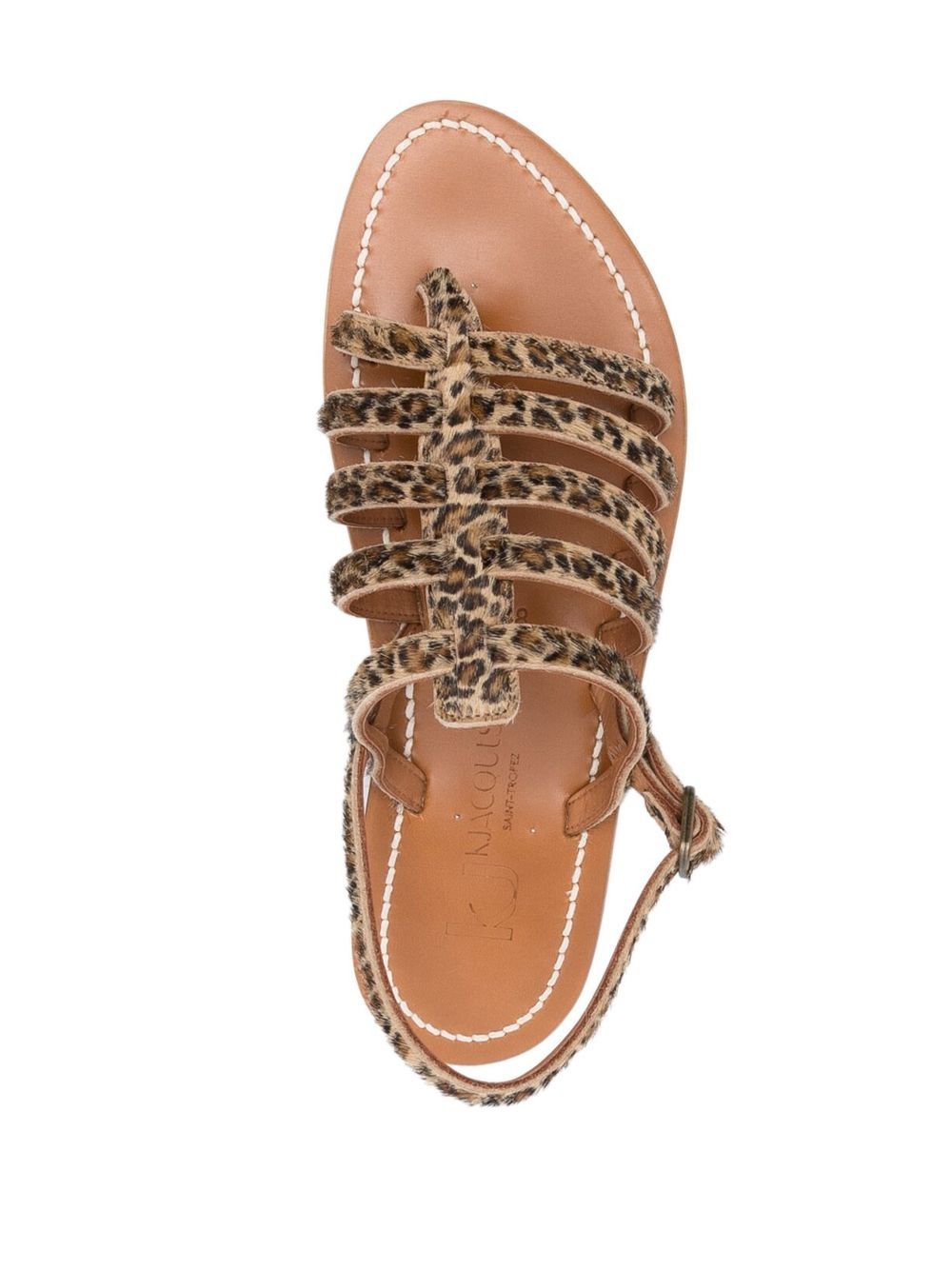 K Jacques St Tropez Sandals Brown 0J315308HOMEREHORSYBABYLEOPARD (K.JACQUES / サンダル ) | K.JACQUES (カージャック)(2)