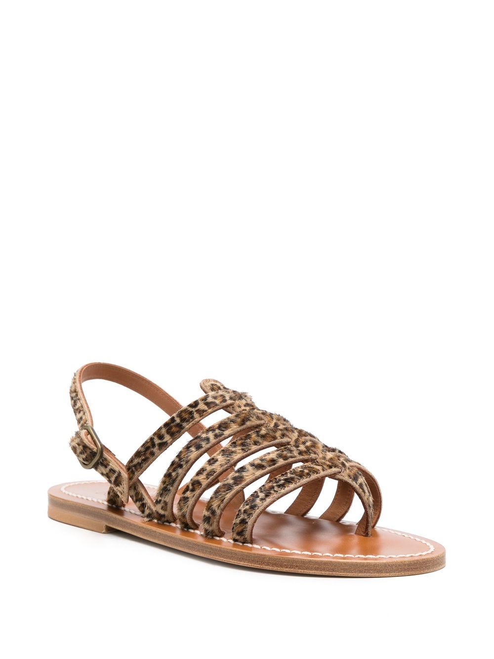 K Jacques St Tropez Sandals Brown 0J315308HOMEREHORSYBABYLEOPARD (K.JACQUES / サンダル ) | K.JACQUES (カージャック)(3)
