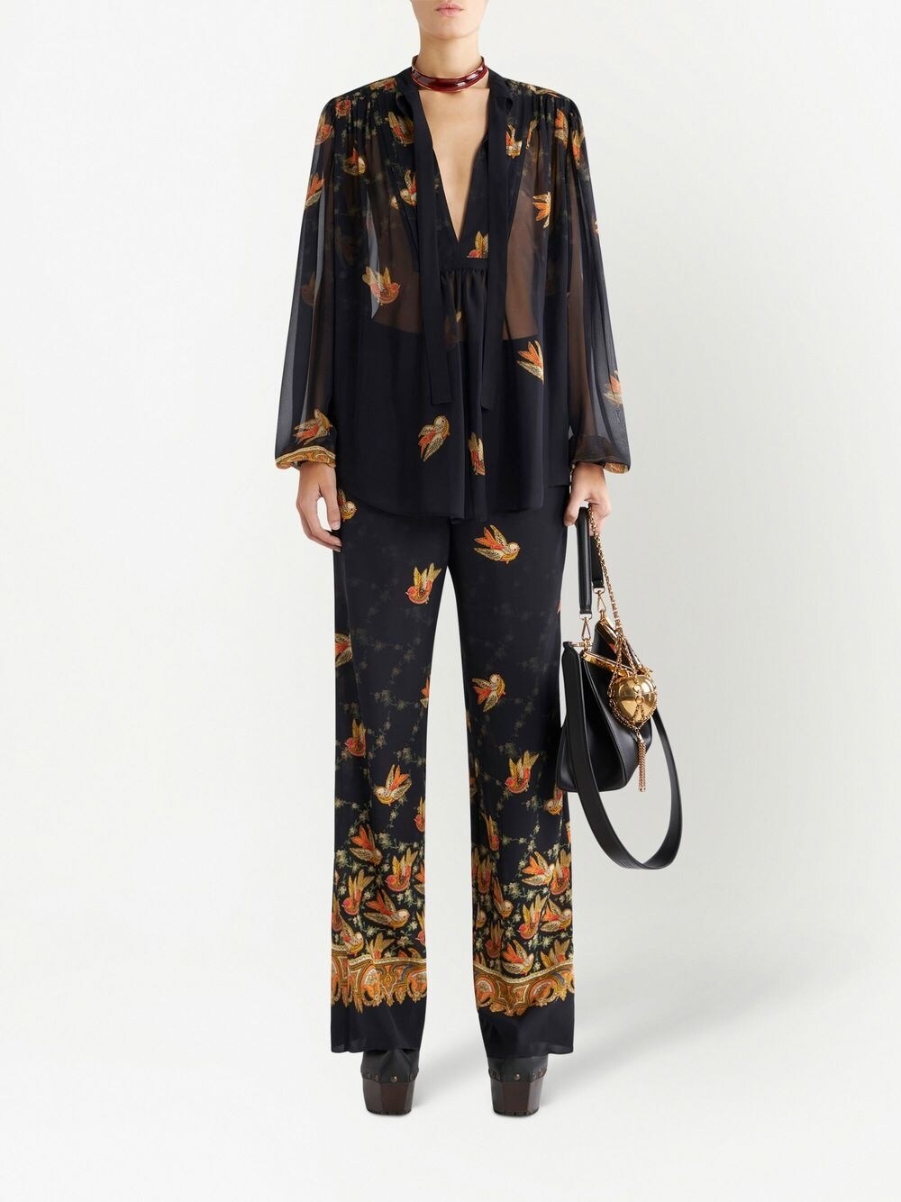 Etro Trousers Black 1920743860001 (ETRO / パンツ ) | ETRO (エトロ)(3)