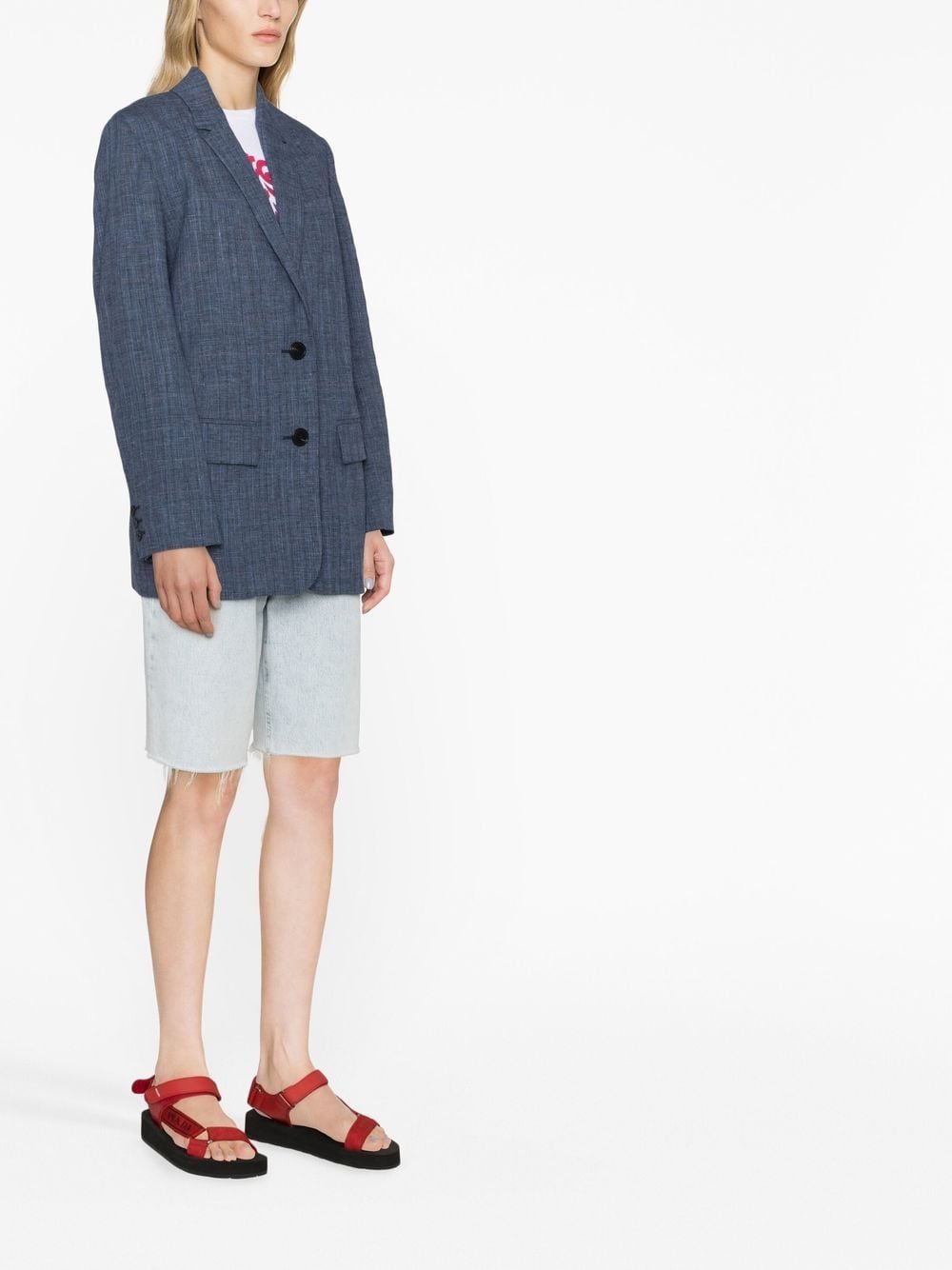 MARANT ETOILE Jackets Blue VE0010FAA1F30EONILIND30BU (Isabel Marant Étoile / ブレザー・ジャケット ) | Isabel Marant Étoile (イザベル マラン エトワール)(3)