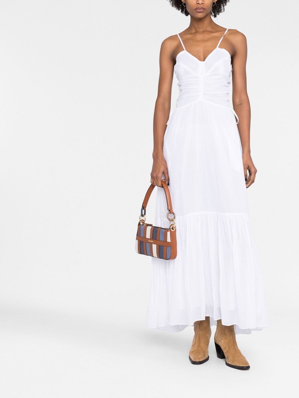 MARANT ETOILE Dresses White RO0001FAA1J03EGIANA20WH (Isabel Marant Étoile / ワンピース・ドレス・オールインワン ) | Isabel Marant Étoile (イザベル マラン エトワール)(2)