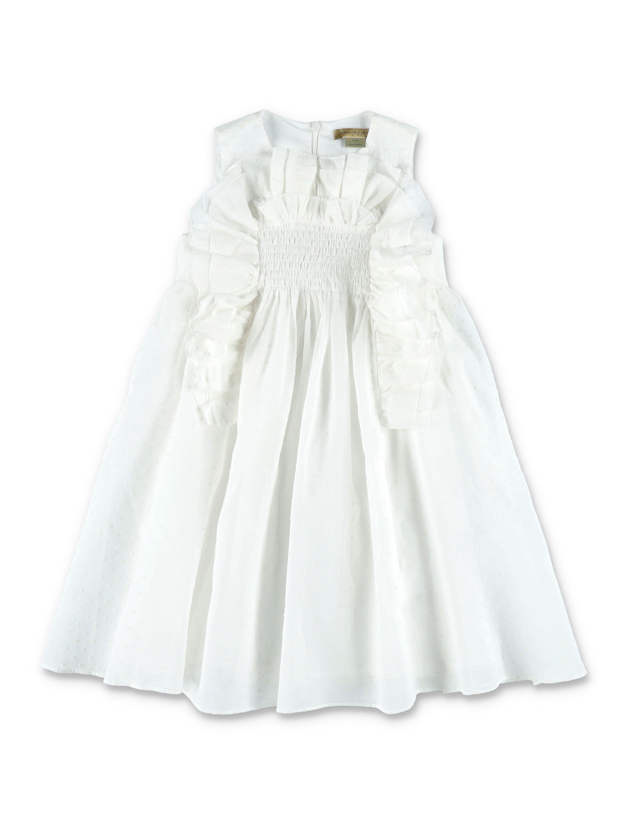 STELLA MCCARTNEY Kids Dresses White TU1F32O0047101BC (Stella McCartney / ワンピース・ドレス・オールインワン ) | Stella McCartney (ステラ マッカートニー)