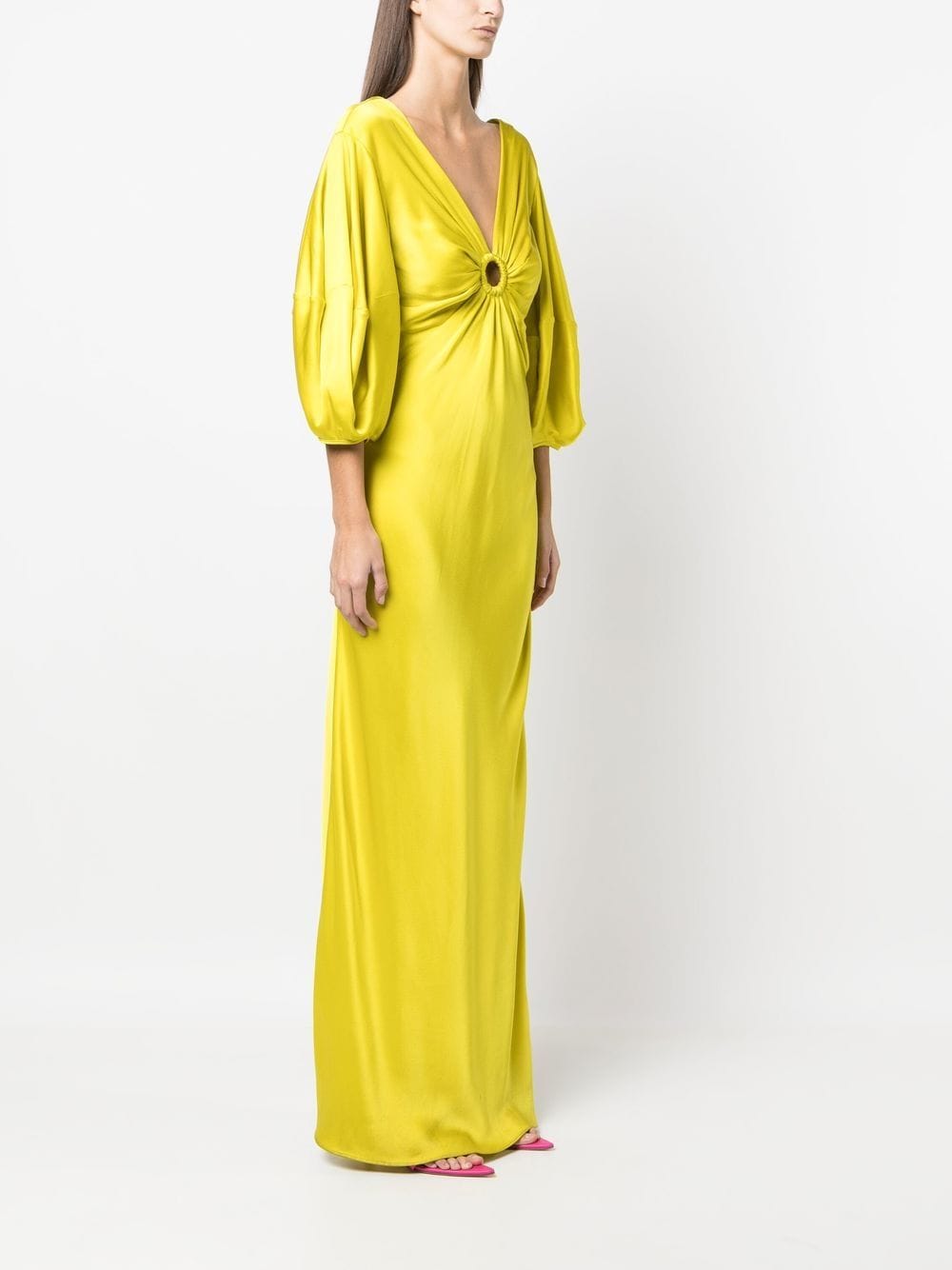 Stella McCartney Dresses Yellow 6A00993AU3098301 (Stella McCartney / ワンピース・ドレス・オールインワン ) | Stella McCartney (ステラ マッカートニー)(5)