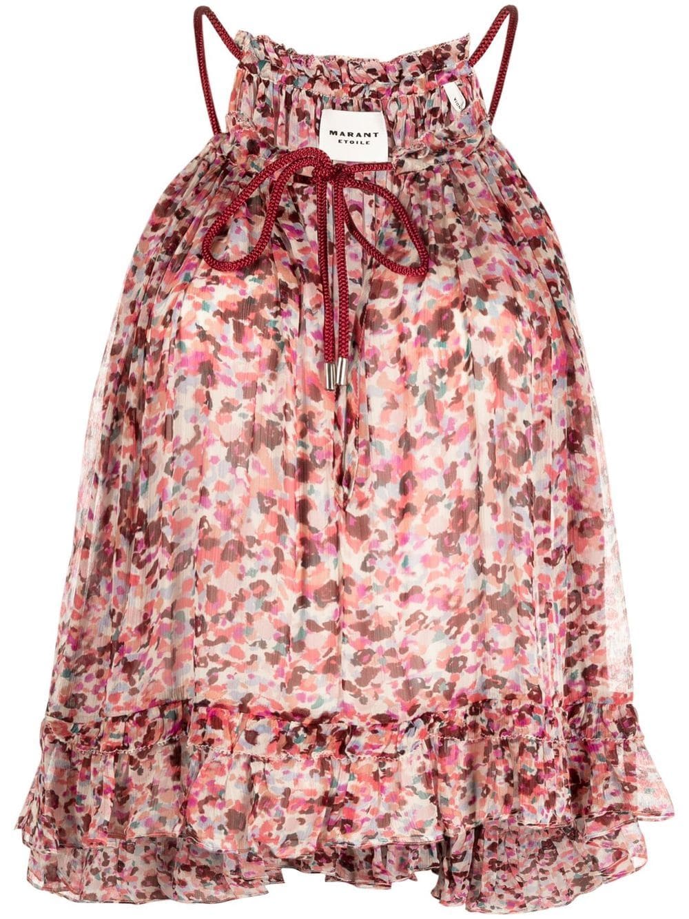 MARANT ETOILE Top Red HT0035FAA1J49EFABINORYEC (Isabel Marant Étoile / タンクトップ・キャミソール ) | Isabel Marant Étoile (イザベル マラン エトワール)