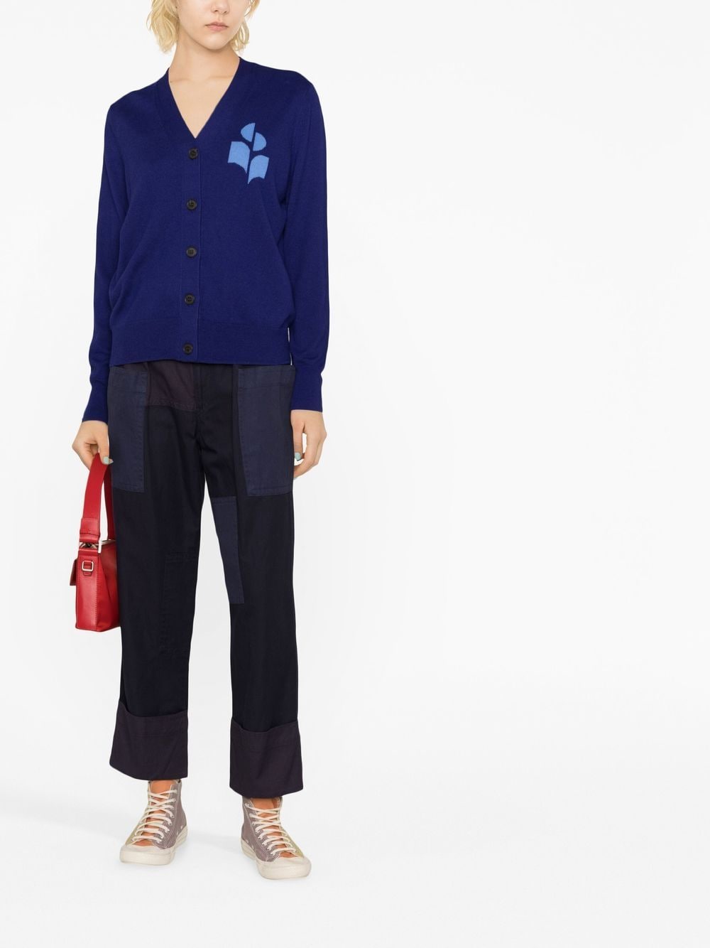 MARANT ETOILE Sweaters Blue CA0008FAA1X05EKARIN30IN (Isabel Marant Étoile / ニット・セーター・カーディガン ) | Isabel Marant Étoile (イザベル マラン エトワール)(3)