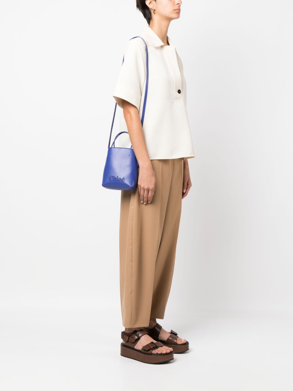 Chloè Bags.. Blue CHC23UP873I10CHLOESENSE408 (Chloé / ハンドバッグ・ショルダーバッグ ) | Chloé (クロエ)(4)