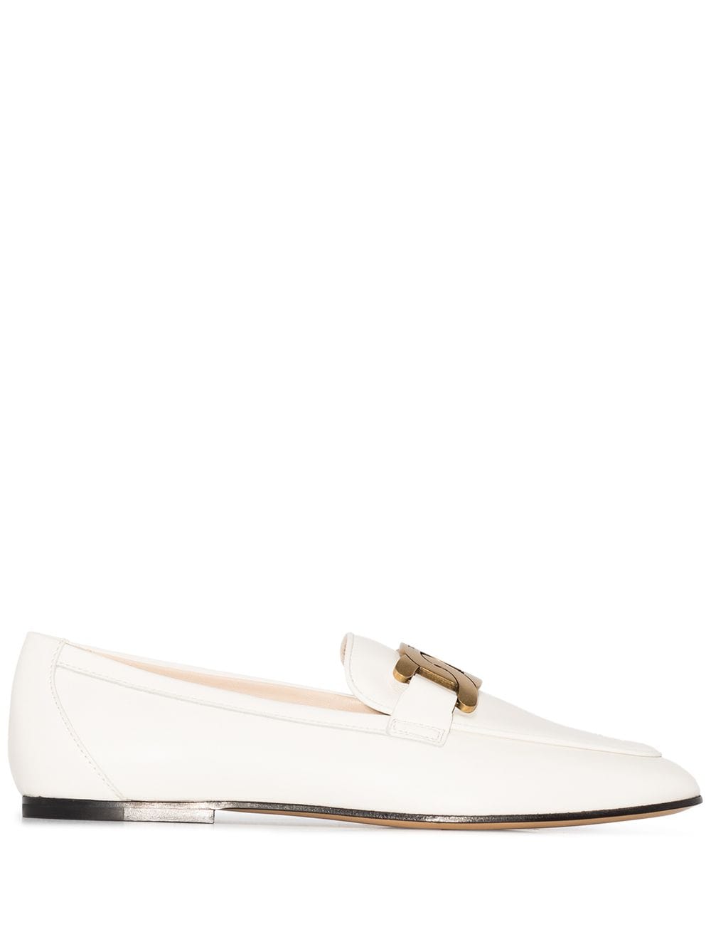 Tod's Flat shoes White XXW79A0DD00MIDB001 (Tod's / ローファー ) | Tod's (トッズ)