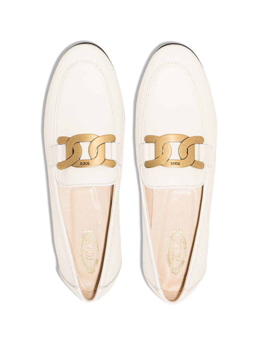 Tod's Flat shoes White XXW79A0DD00MIDB001 (Tod's / ローファー ) | Tod's (トッズ)(3)