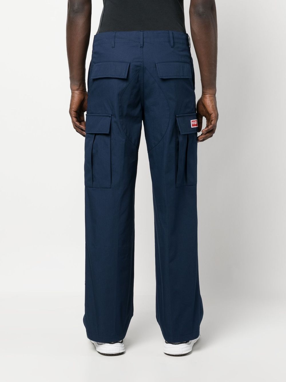 Kenzo Trousers Blue FD55PA2429DD77 (KENZO / パンツ ) | KENZO (ケンゾー)(4)