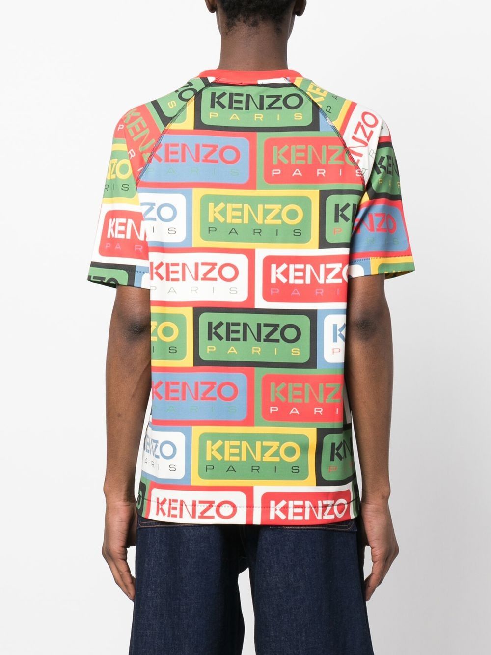 Kenzo T-shirts and Polos MultiColour FD55TS4604SNMU (KENZO / Tシャツ・カットソー ) | KENZO (ケンゾー)(1)