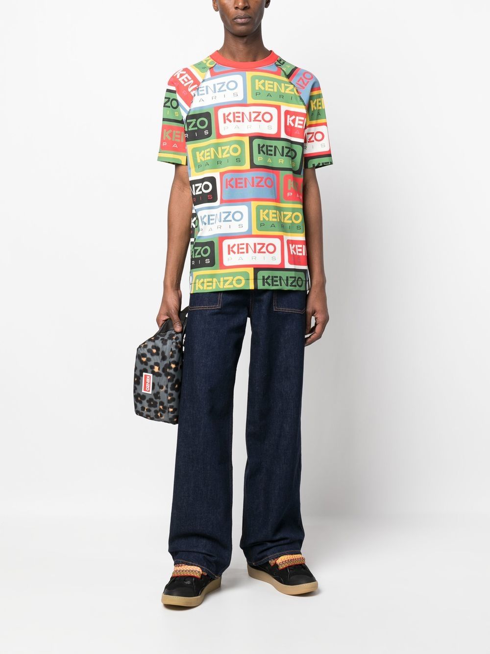 Kenzo T-shirts and Polos MultiColour FD55TS4604SNMU (KENZO / Tシャツ・カットソー ) | KENZO (ケンゾー)(3)