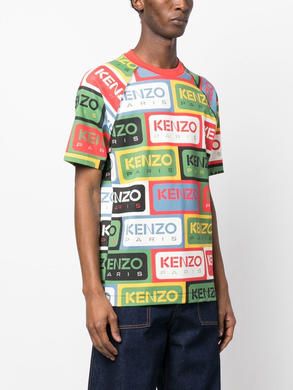 Kenzo T-shirts and Polos MultiColour FD55TS4604SNMU (KENZO / Tシャツ・カットソー ) | KENZO (ケンゾー)(4)