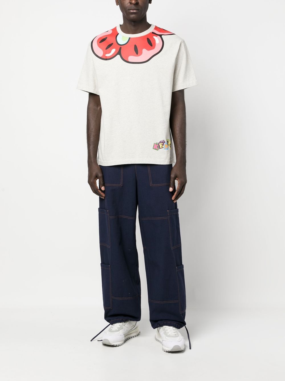 Kenzo T-shirts and Polos Grey FD55TS4564SY93 (KENZO / Tシャツ・カットソー ) | KENZO (ケンゾー)(3)