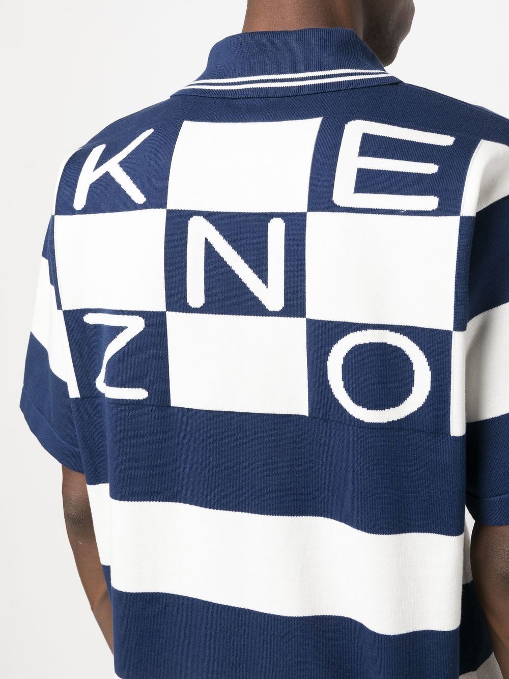 Kenzo T-shirts and Polos Blue FD55PU3713CN77 (KENZO / ポロシャツ ) | KENZO (ケンゾー)(2)