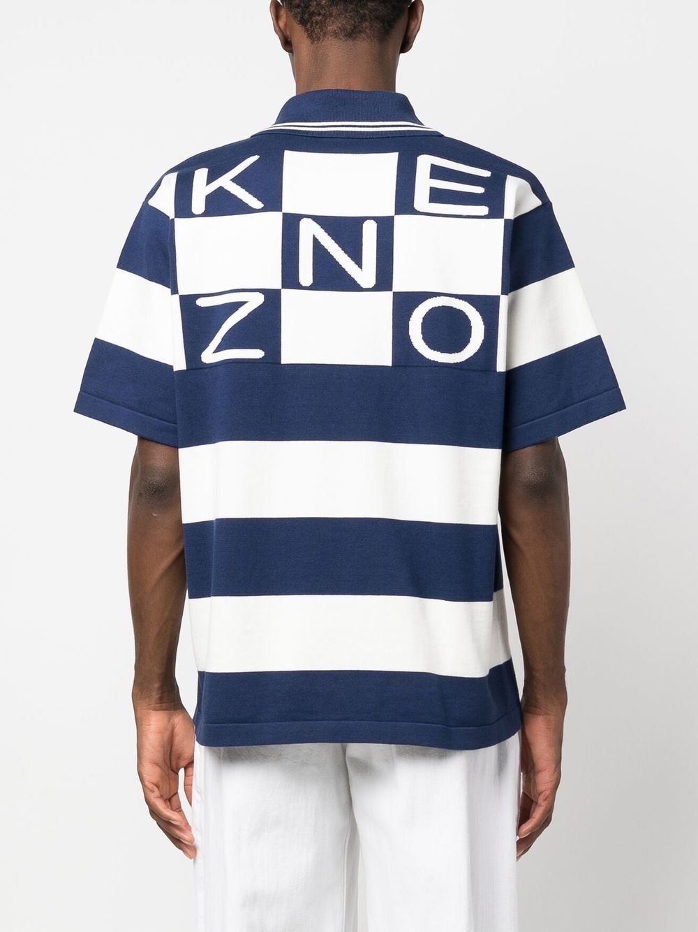 Kenzo T-shirts and Polos Blue FD55PU3713CN77 (KENZO / ポロシャツ ) | KENZO (ケンゾー)(3)