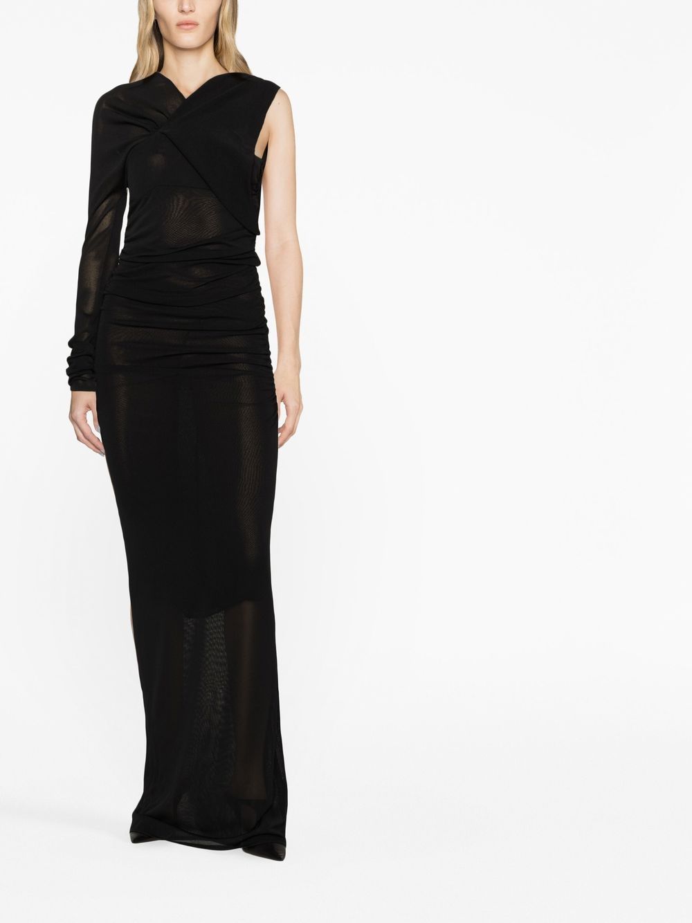 Saint Laurent Dresses Black 734466Y76AJ1000 (Saint Laurent / ワンピース・ドレス・オールインワン ) | Saint Laurent (サンローラン)(3)
