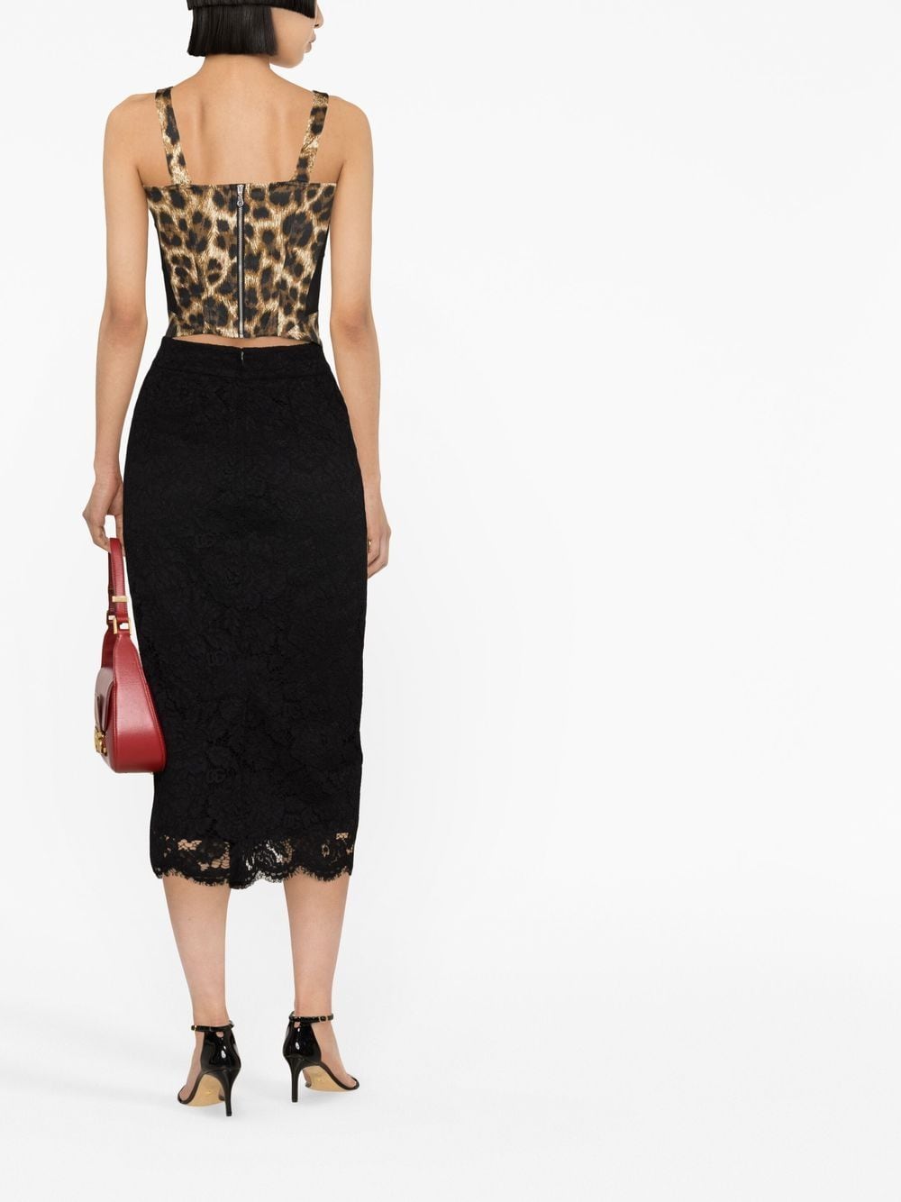 Dolce & Gabbana Skirts Black F4B7ITFLRE1N0000 (Dolce & Gabbana / スカート ) | Dolce & Gabbana (ドルチェガッバーナ)(3)