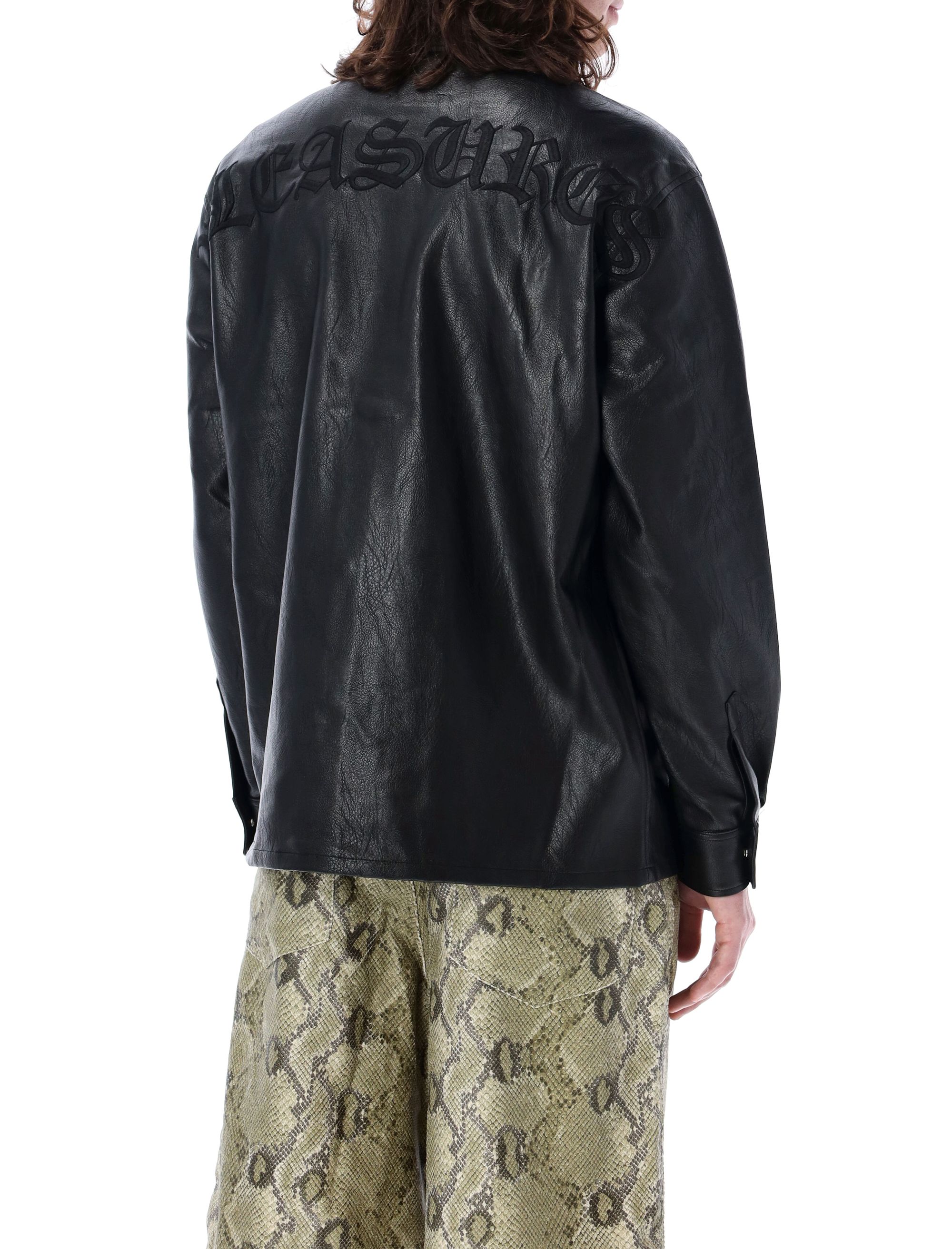 Pleasures T-shirts and Polos Black P24SP014ELBLACK (PLEASURES / Tシャツ・カットソー ) | PLEASURES (プレジャーズ)(1)