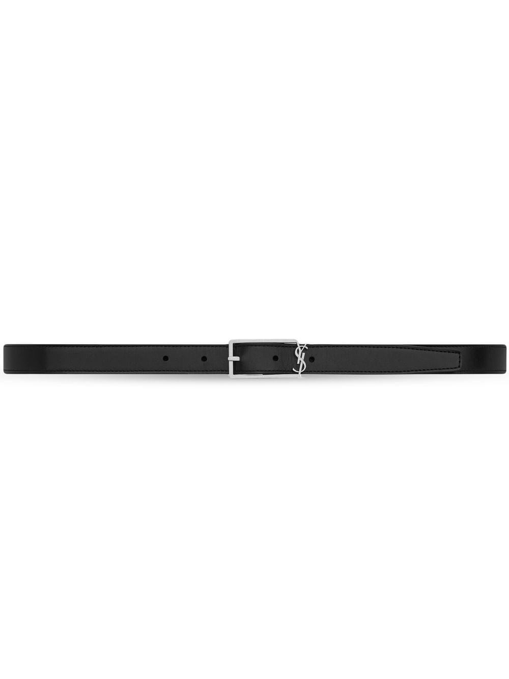Saint Laurent Belts Black 7117902R20E1000 (Saint Laurent / ベルト・サスペンダー ) | Saint Laurent (サンローラン)