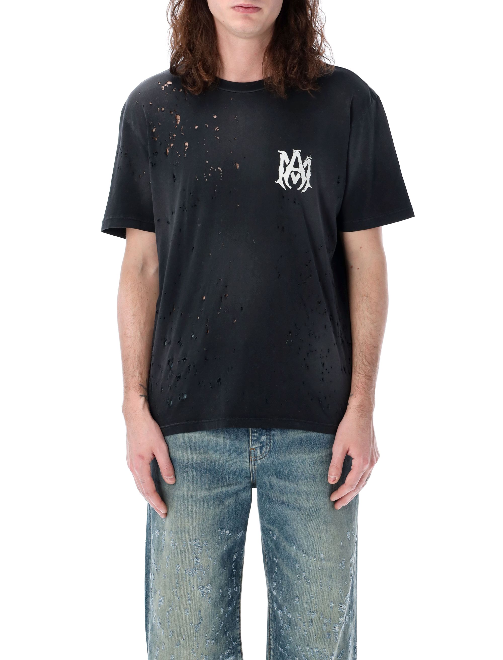 Amiri T-shirts and Polos Black AMJYTE1029BLACK (AMIRI / Tシャツ・カットソー ) | AMIRI (アミリ)