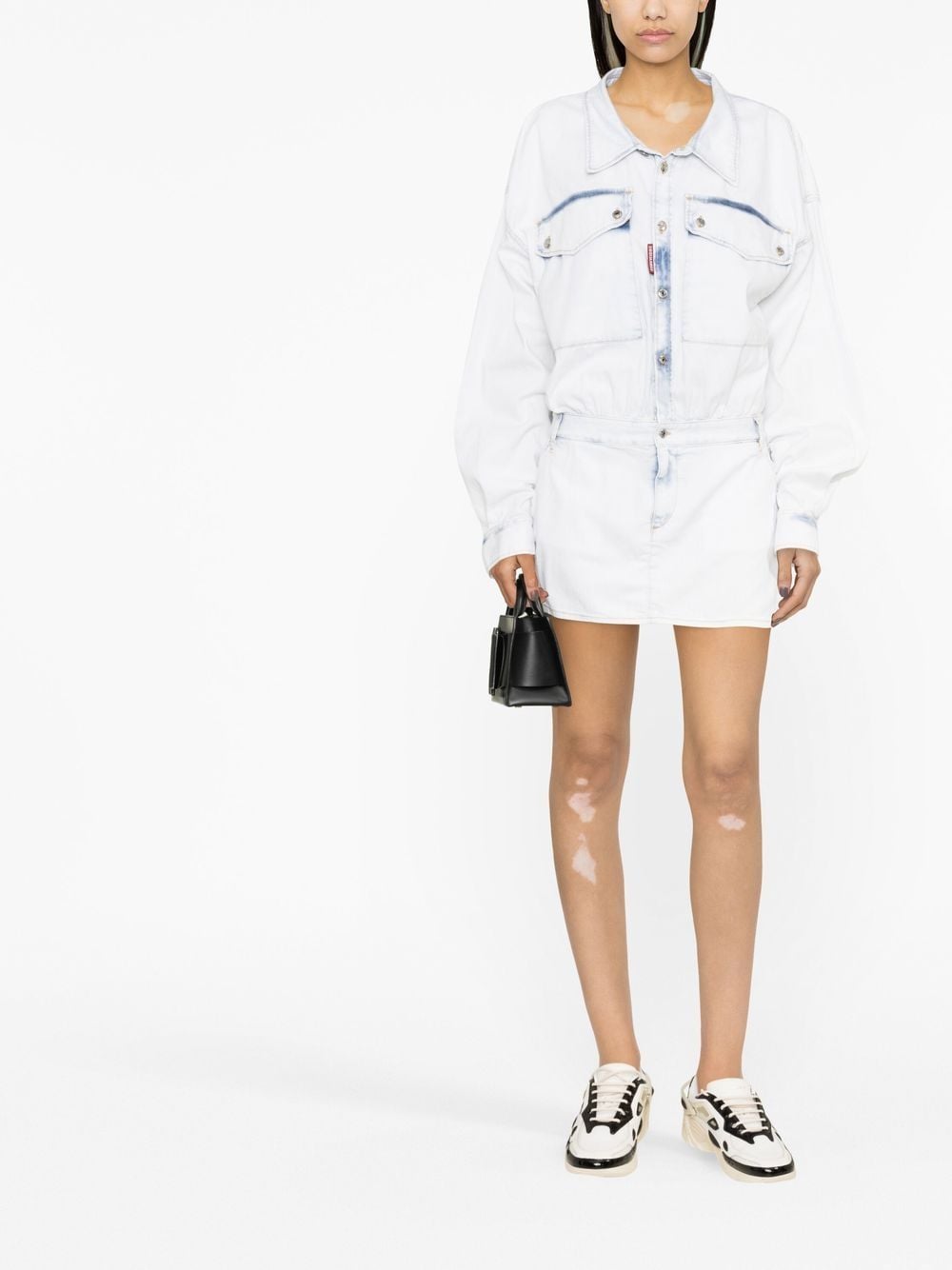 Dsquared2 Dresses Clear Blue S75CV0635S30341470 (Dsquared2 / ワンピース・ドレス・オールインワン ) | Dsquared2 (ディースクエアード)(5)