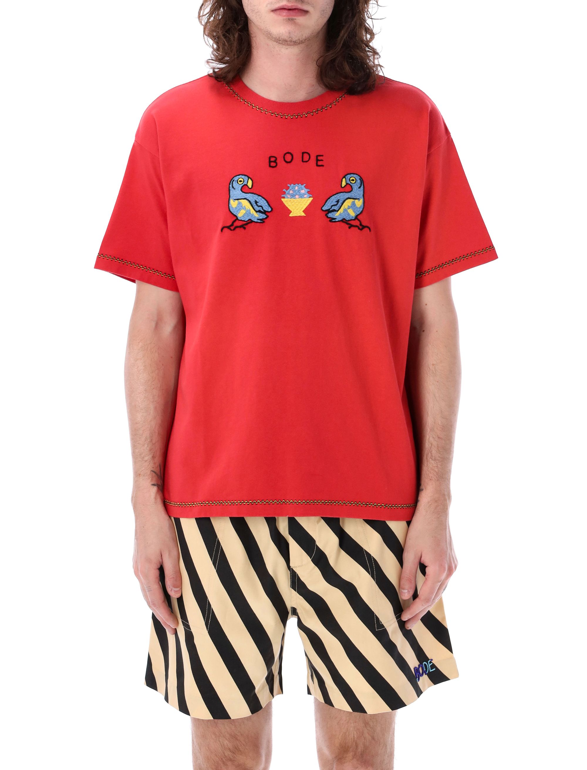 BODE T-shirts and Polos Red MRS24CS020CRED (BODE / Tシャツ・カットソー ) | BODE (ボーディ)