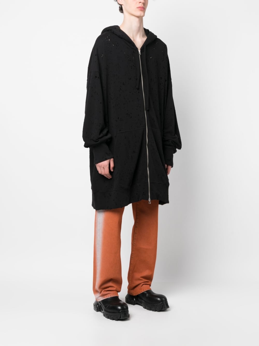 MM6 Maison Margiela Sweaters Black S62GU0113S25454900 (MM6 Maison Margiela / スウェット・フーディー ) | MM6 Maison Margiela (エムエムシックス)(1)