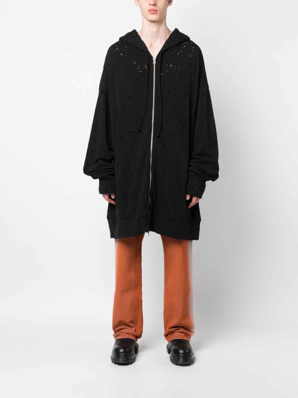 MM6 Maison Margiela Sweaters Black S62GU0113S25454900 (MM6 Maison Margiela / スウェット・フーディー ) | MM6 Maison Margiela (エムエムシックス)(2)