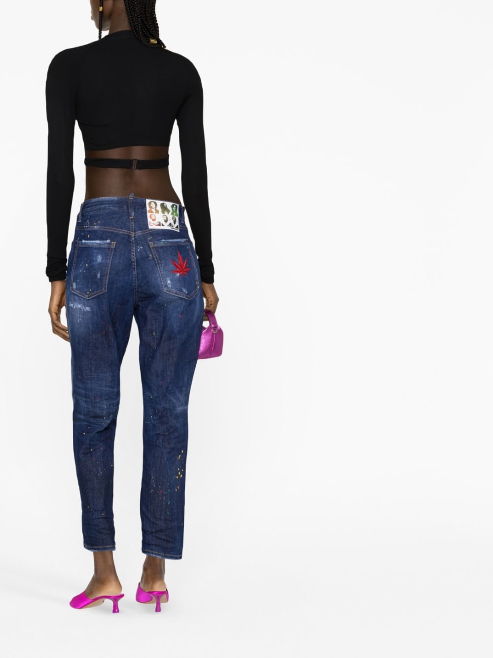 Dsquared2 Jeans Blue S72LB0603S30789470 (Dsquared2 / ジーンズ ) | Dsquared2 (ディースクエアード)(4)