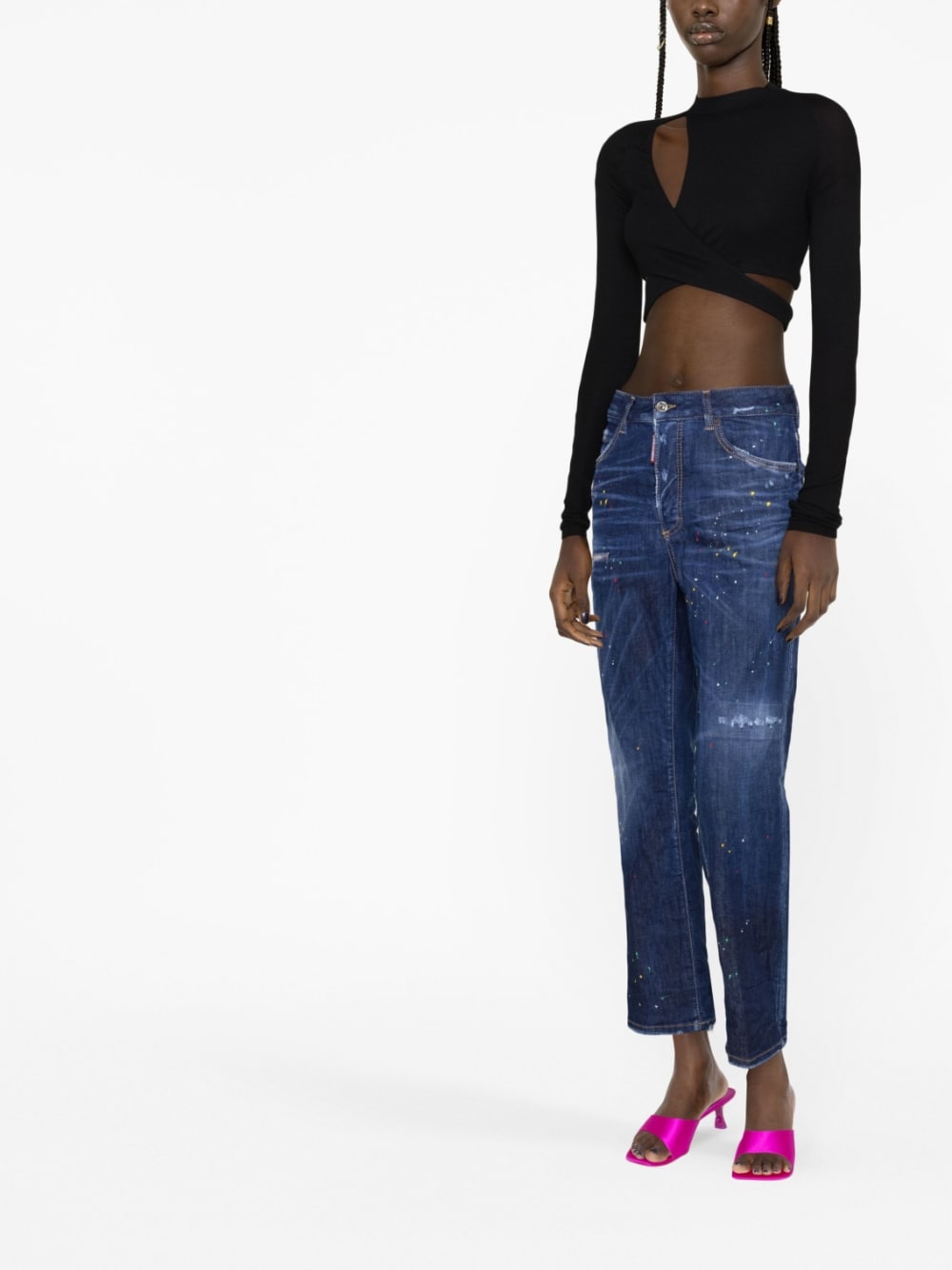 Dsquared2 Jeans Blue S72LB0603S30789470 (Dsquared2 / ジーンズ ) | Dsquared2 (ディースクエアード)(5)