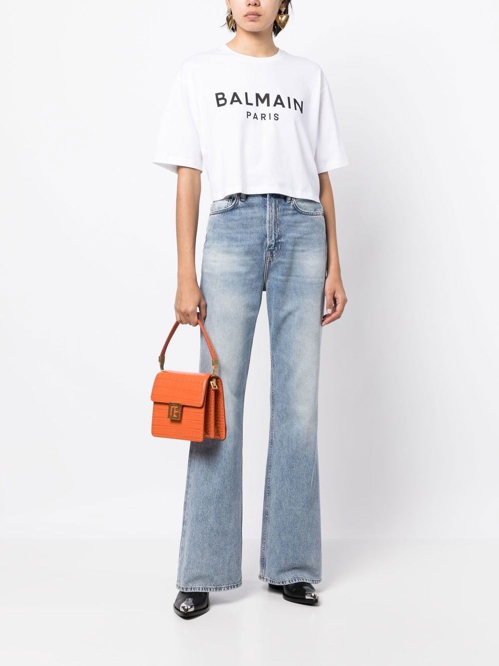 Balmain T-shirts and Polos White AF1EE020BB02GAB (Balmain / Tシャツ・カットソー ) | Balmain (バルマン)(2)