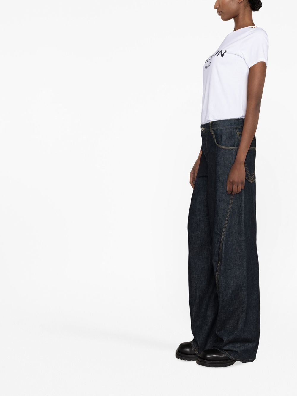 Balmain T-shirts and Polos White AF1EF005BB02GAB (Balmain / Tシャツ・カットソー ) | Balmain (バルマン)(1)