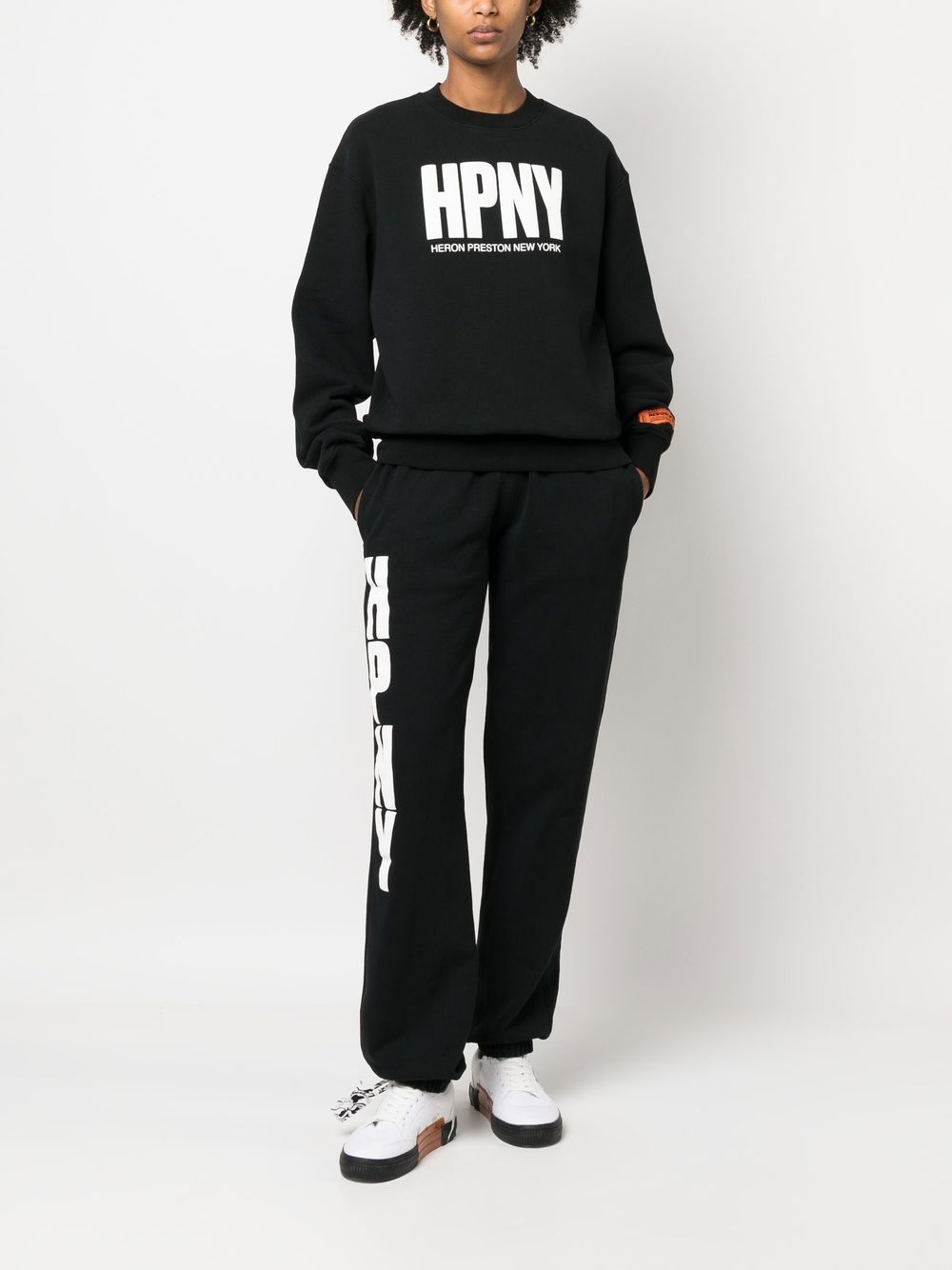 Heron Preston Trousers Black HWCH003C99JER0031001 (HERON PRESTON / パンツ ) | HERON PRESTON (ヘロンプレストン)(1)