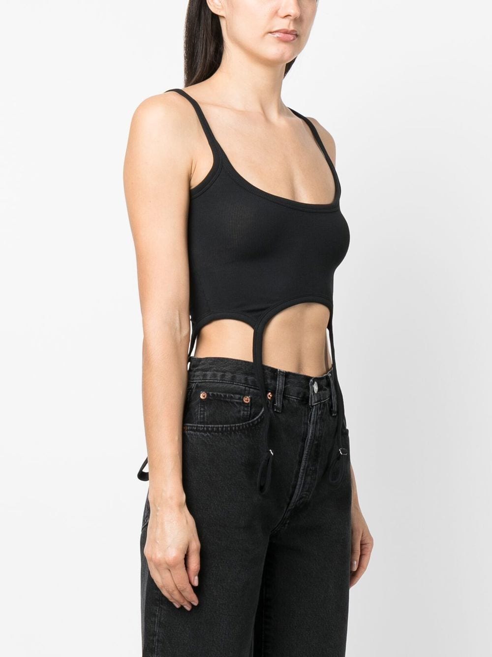 Heron Preston Top Black HWAC005S23JER0011000 (HERON PRESTON / タンクトップ・キャミソール ) | HERON PRESTON (ヘロンプレストン)(1)