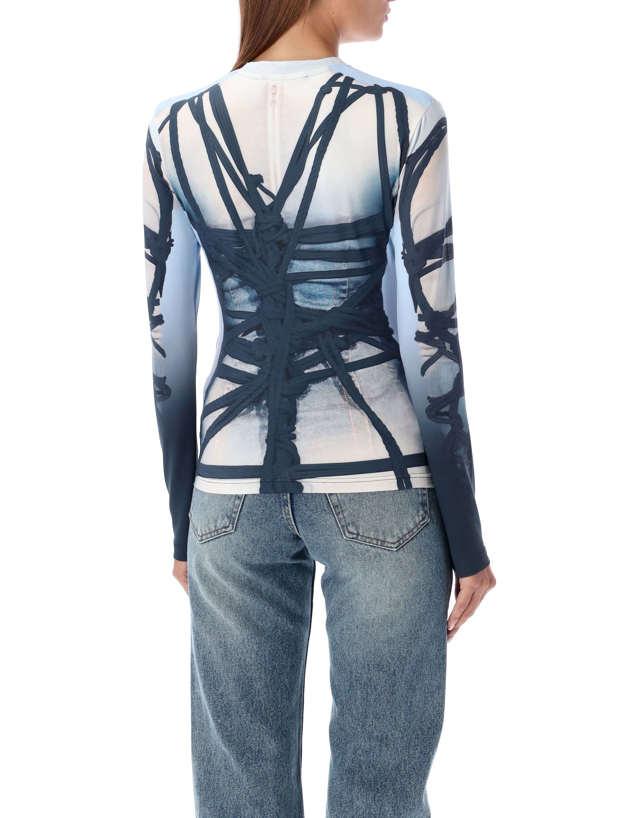 Y/PROJECT Top Blue 104TO012J104BLUEBLACK (Y/Project / Tシャツ・カットソー ) | Y/Project (ワイプロジェクト)(1)